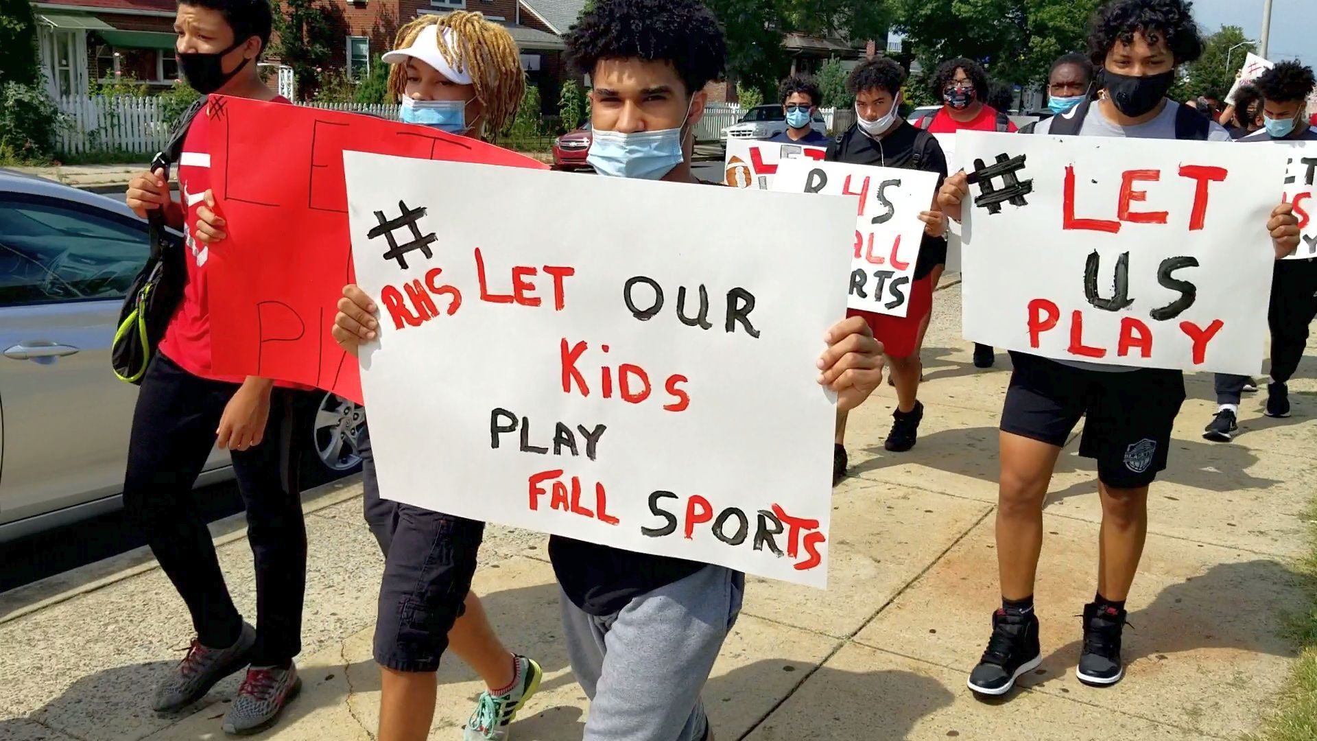 Reading High School sports rally